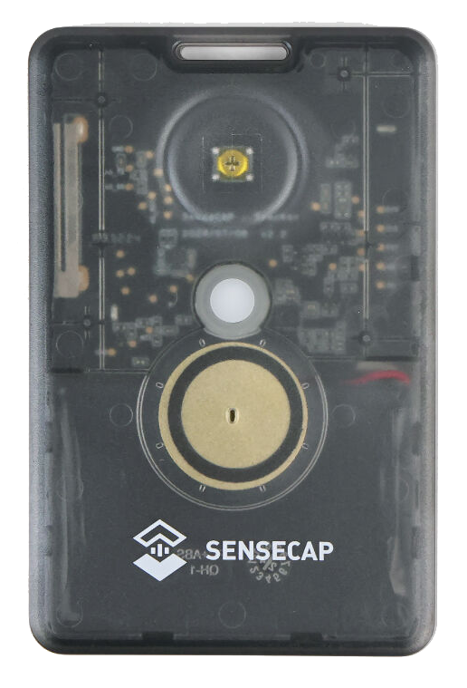 Seeed Studio SenseCAP Card Tracker T1000-E tested with MeshWX